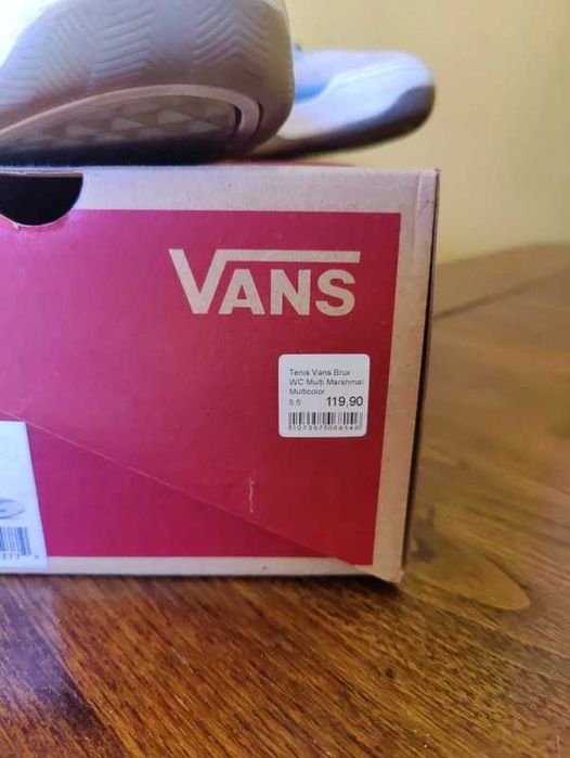 Vans Brux WC – Top estado + caixa original