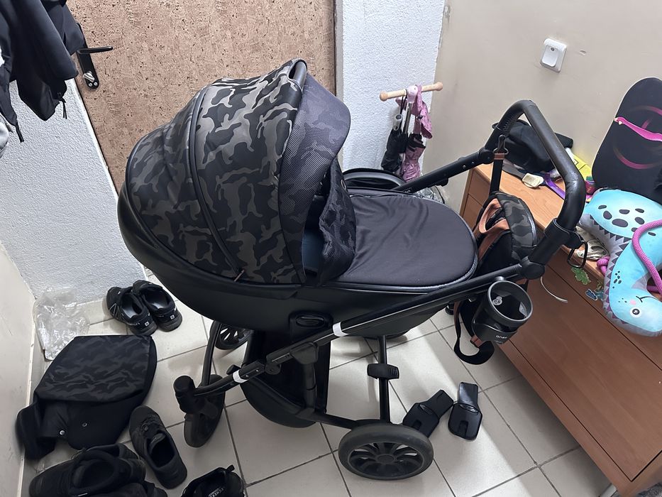 Дитячий візочок Anex Eli 3в1