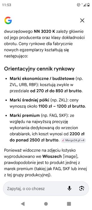 Łożysko Made Italy NN3020 K