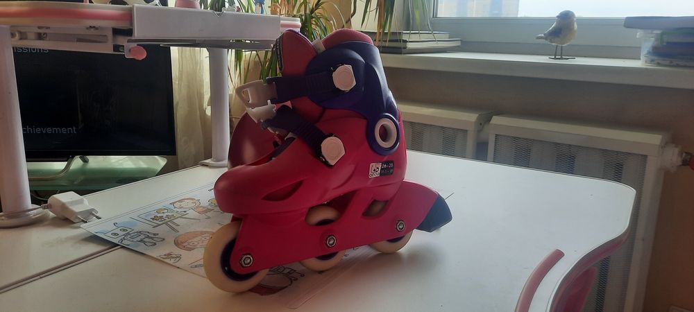 Ролики детские с защитой и сумкой