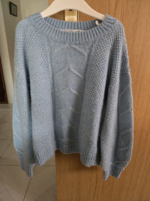 Blusa de malha super quente