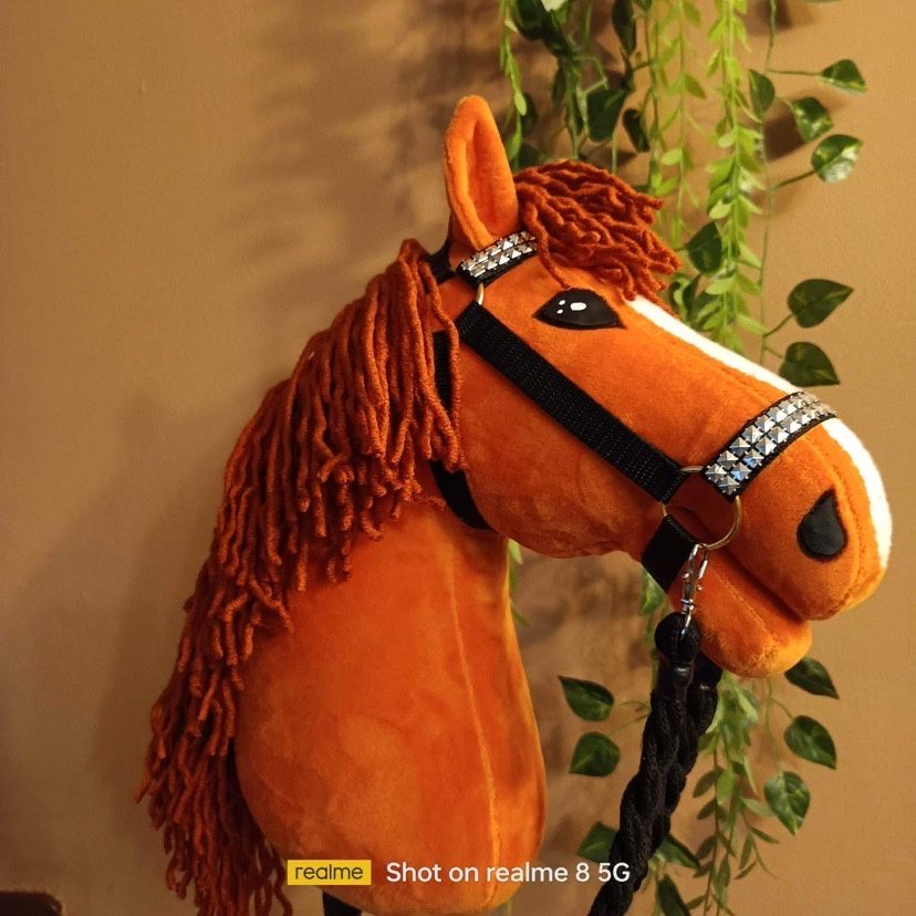 Rudy hobby horse nowy na prezent, Wielkanoc, zajączek z wyposażeniem Opole  • OLX.pl