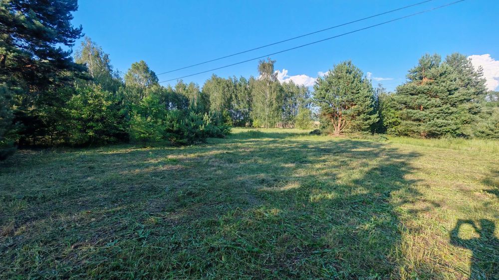 Działka inwestycyjna 55 arów przy DW 984 | 140m frontu | MPZP: U/MN | Partynia - Widok 4