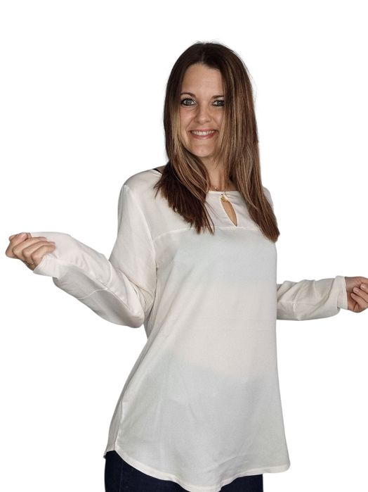 Kremowa bluzka monari rozmiar 44/46