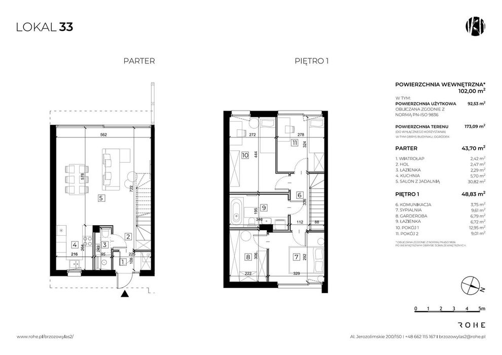 4-pokojowy dom 92m2 Bezpośrednio