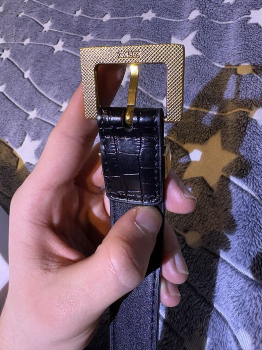 Czarny Damski Pasek YSL (Yves Saint Laurent)