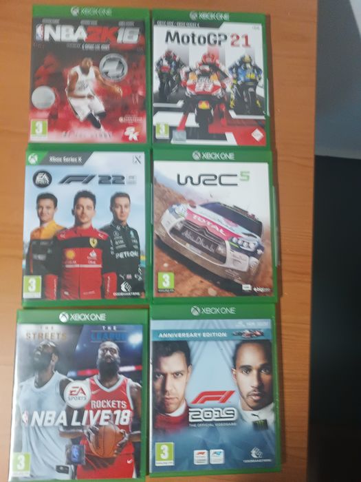 Jogos xbox 6=20euros