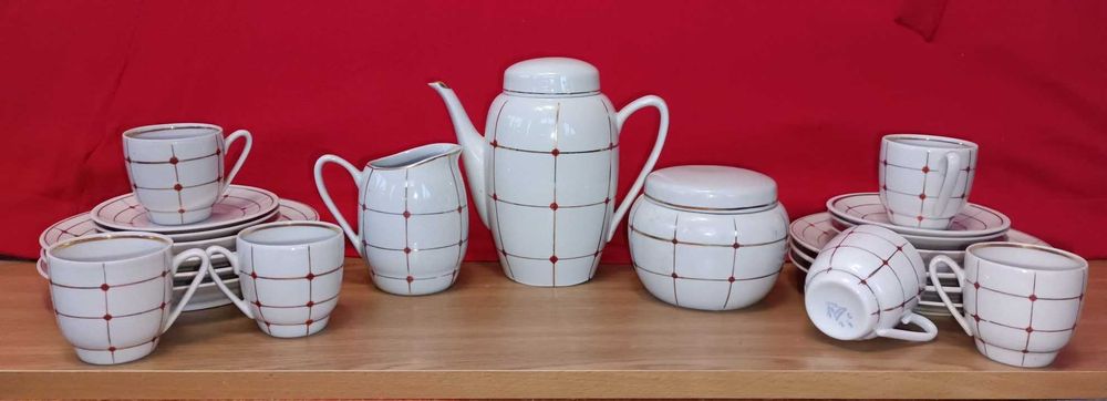 Сервиз чайный «Золотая сетка»