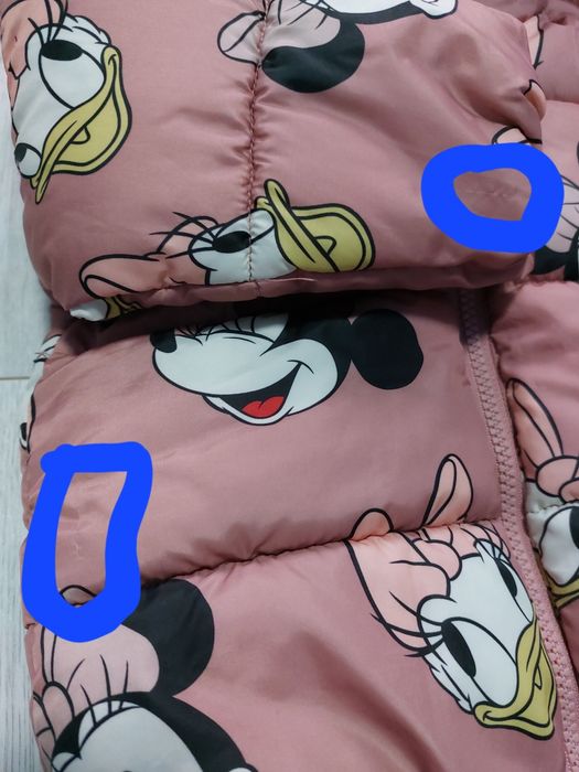 Kurtka minnie H&M 80cm