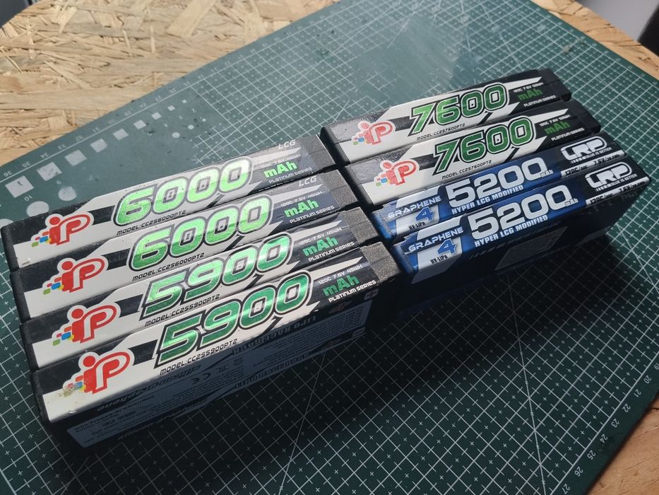 Baterie LiHV 2s 5200/5900/6000/7600 (RC,lipo,traxxas,arrma,hpi,xray,Mugen)