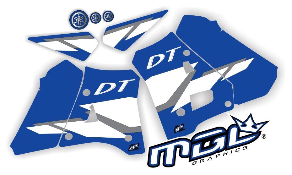 Kits gráficos autocolantes - Yamaha DTR 125 | 90-04