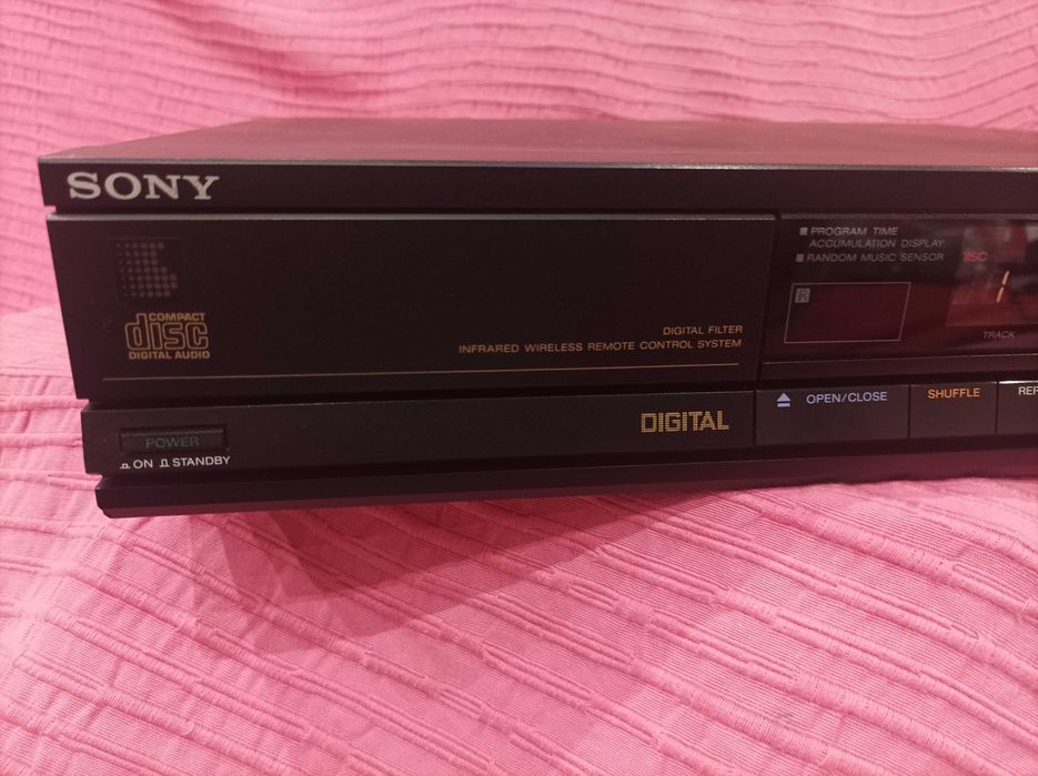 Sony CDP-M30 Compact Disc Player - Com Controlo Remoto - Vintage