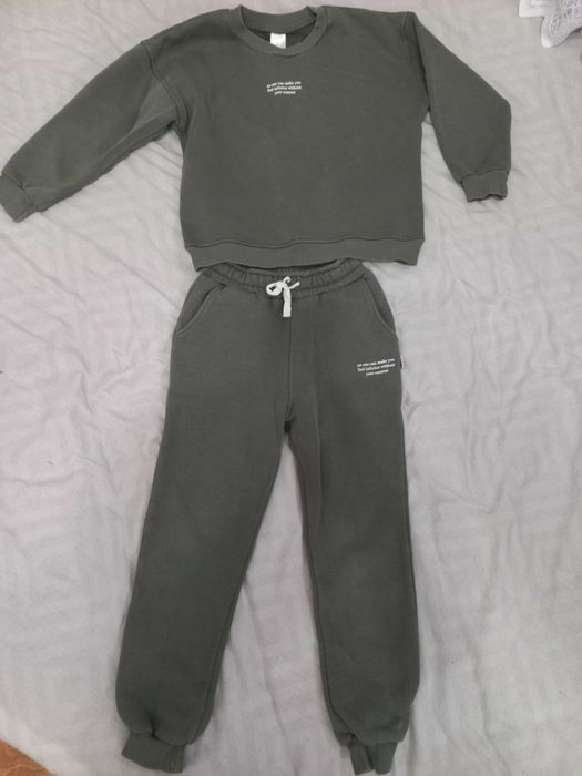 Теплий бавовняний  костюм на флісі для хлопчика