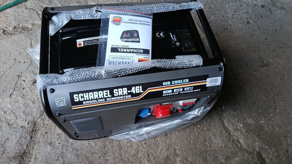 agregat prądotwórczy Scharrel SRR-46L. Okazja Nowy
