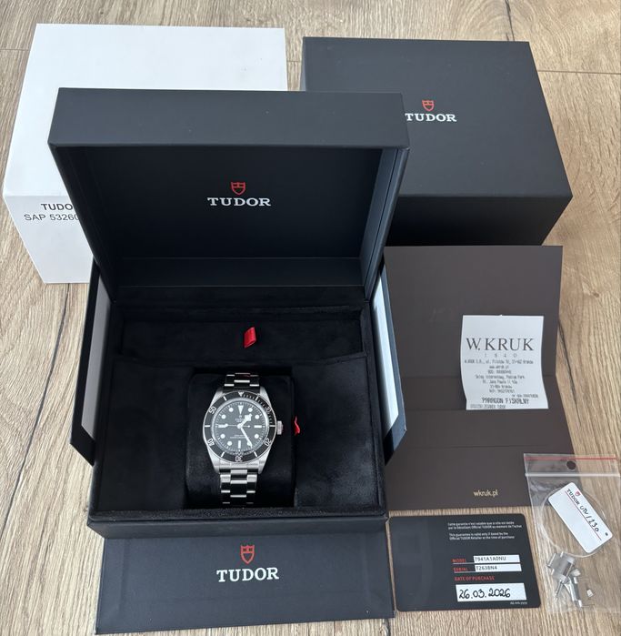 Tudor Black Bay Monochrome 41mm full set