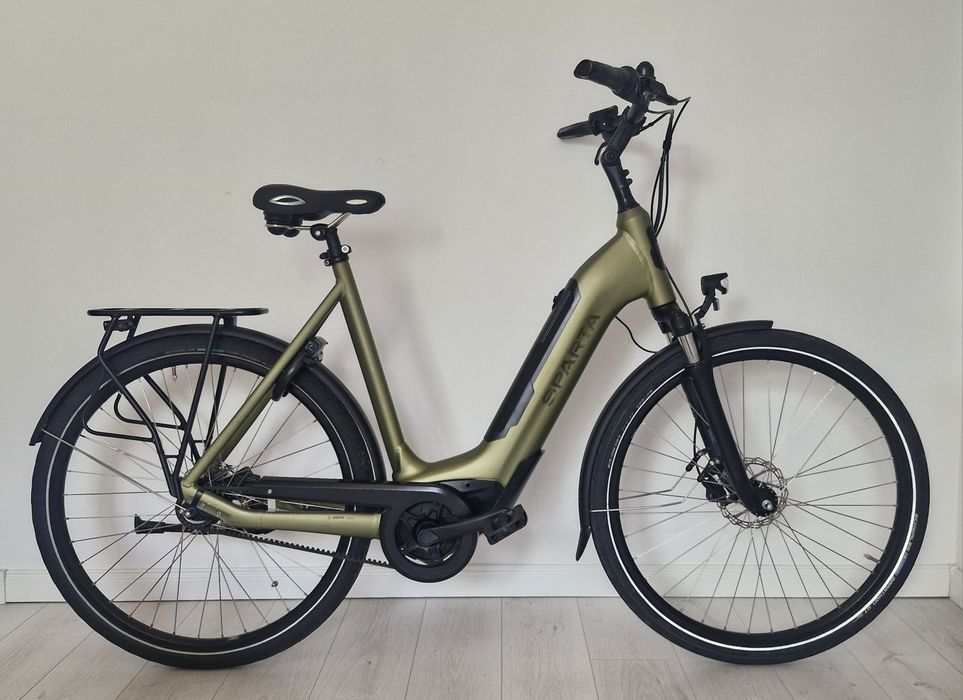 Rower Elektryczny Holenderski Sparta c-grid ultra ma pasku karbonowym Bosch Active Line Plus 50Nm rozmiar XL gwarancja wysyłka 2022