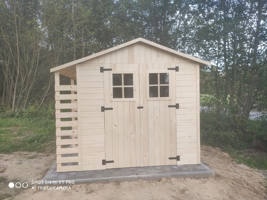 Domek narzędziowy ogrodowy drewniany 250x270x220 lub dowolny wymiar!!!