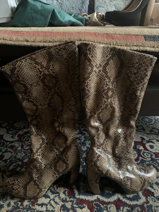 Чоботи питон “ZARA”