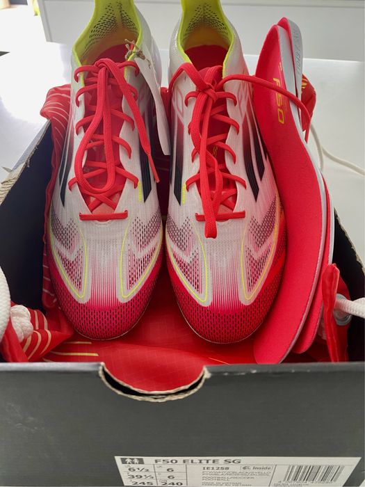 Chuteiras Adidas F50 Elite SG TAM 39 1/2 – NOVAS/Estrear (Gama Pro)