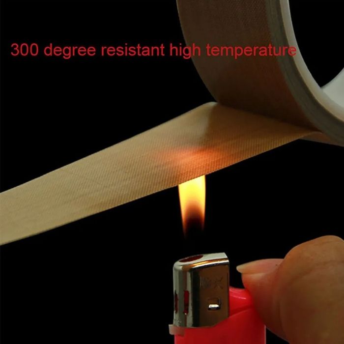 Тефлоновая лента самоклеющаяся для упаковочных машин термостойкая 30мм