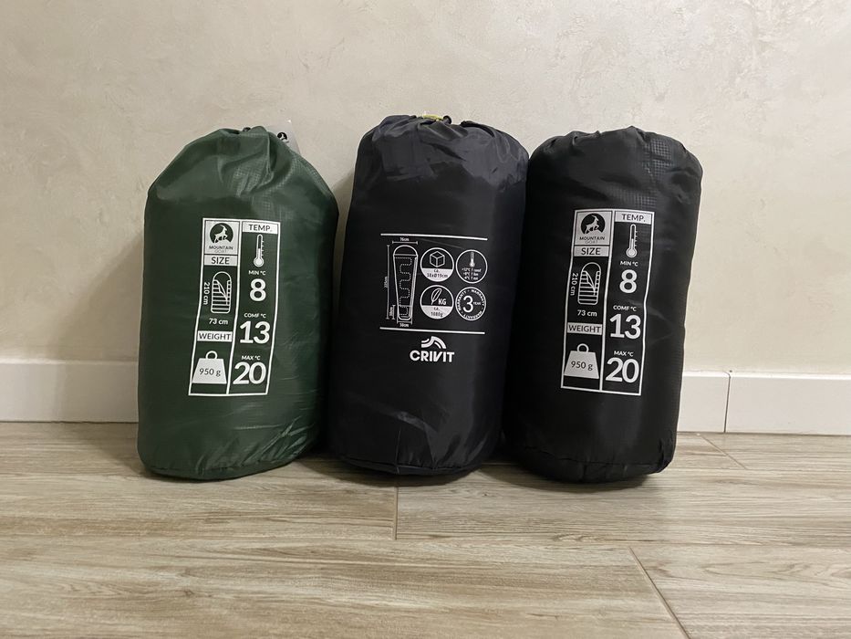 Мішок спальний мумія / кокон ТРИ сезони Весна /Літо/Осінь