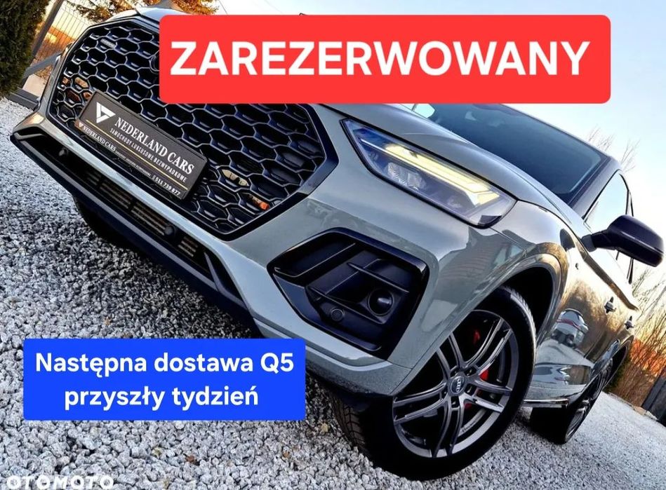 Audi Q5 Sportback FULLED S-LINE Shadow QUATTRO VIRTUAL Anbiente Model 2022 Lift Jak Nowa