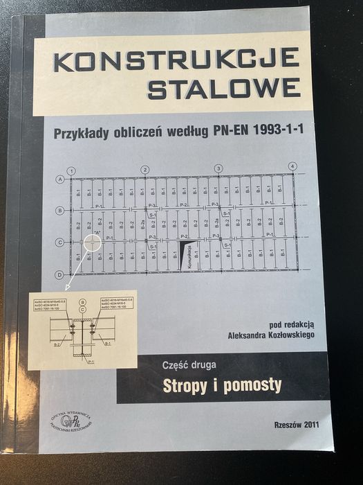 Konstrukcje stalowe. Stropy i pomosty