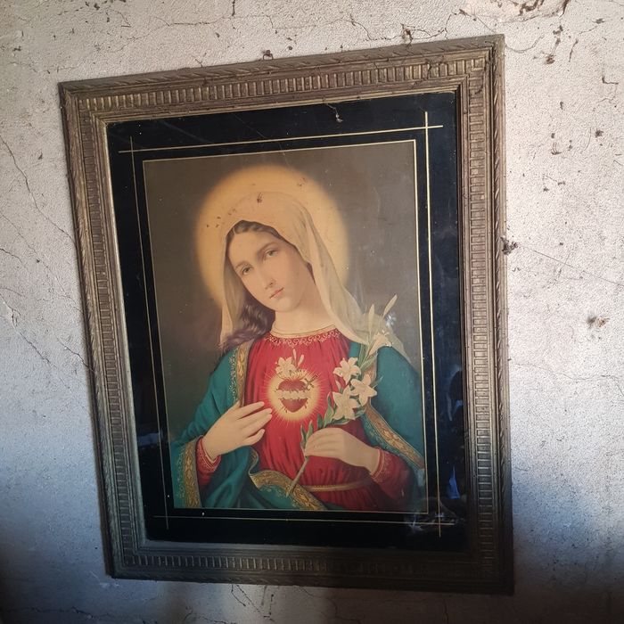 Obrazy religijne oleodruk serce Jezusa