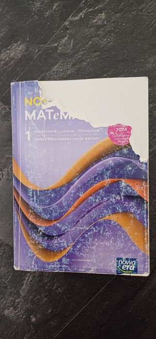 Podręcznik  matematyka zakres rozszerzony