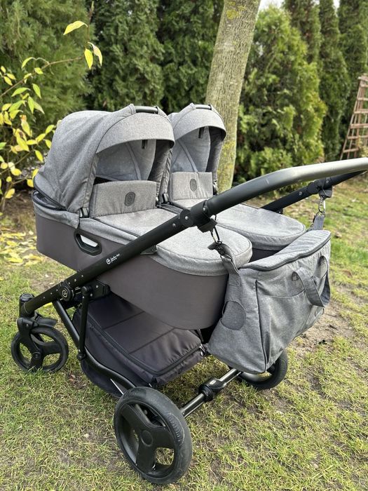 Wózek bliźniaczy Jedo Duo 2w1 2022 rok