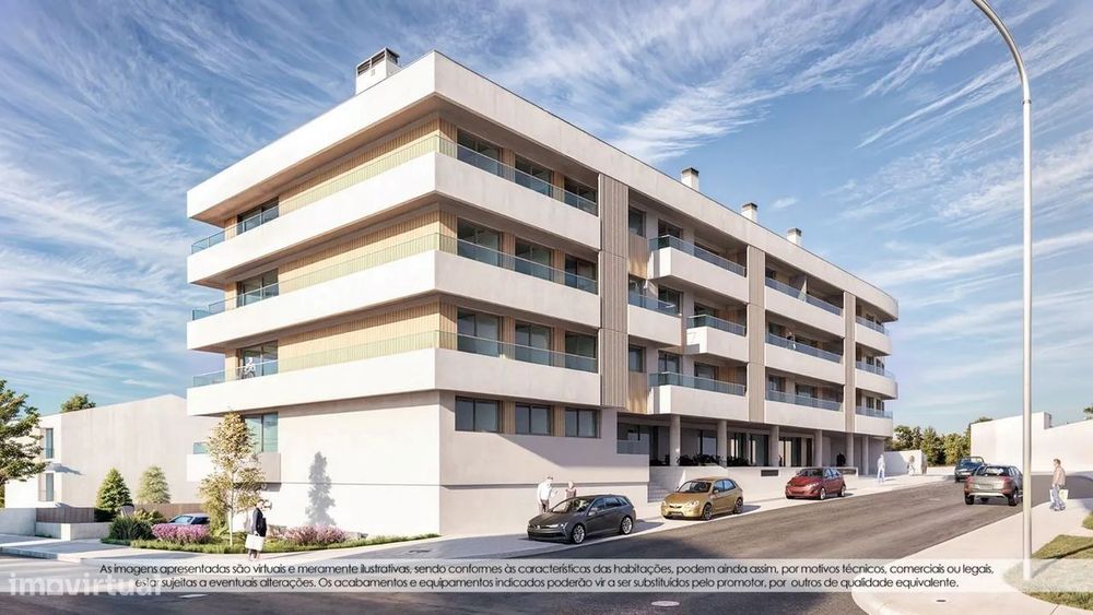 Apartamento T1 Novo com Terraço - Terraços de S. Gens