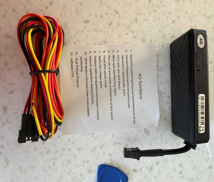 4G GPS - трекер автомобильный, реле для двигателя, микрофон гпс трекер