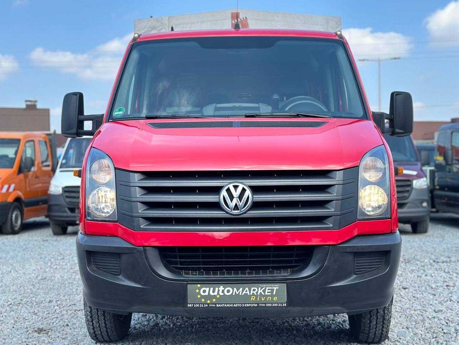 Volkswagen Crafter 2014p. Тент