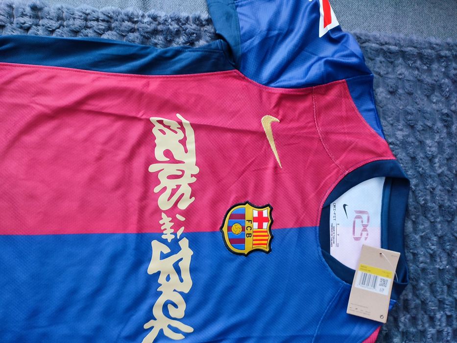 Koszulka piłkarska FC Barcelona rozmiar S Travis Scott
