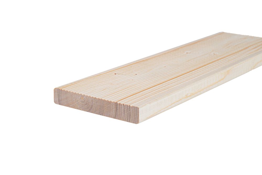 Deska tarasowa świerkowa 28x145