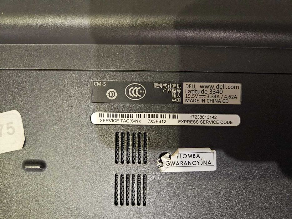 Dell Latitude 3340, 13,3 cala, 8GB ram, i5-4200U, SSD 500GB + torba