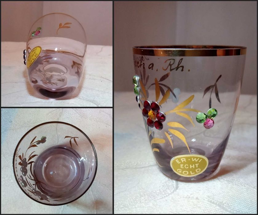 Стопки(кришталь/позолота ER-WI), келих(Олімпійські ігри 1984)