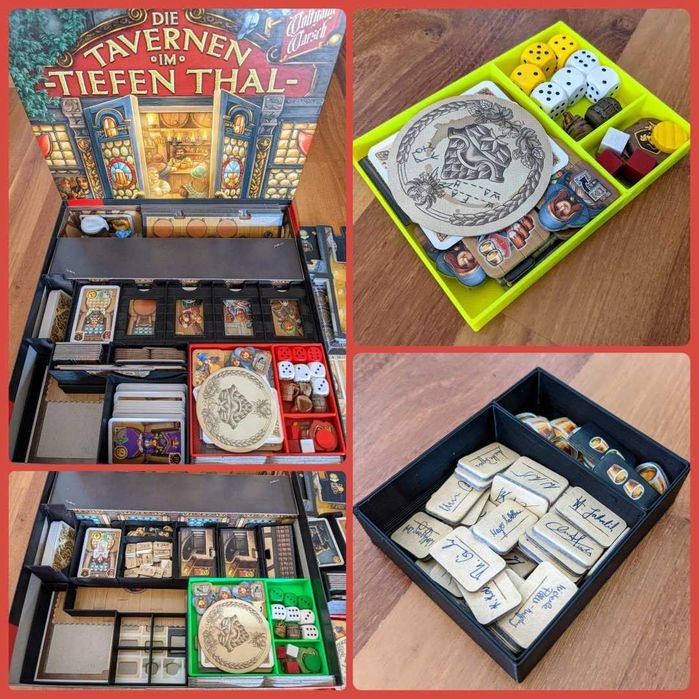 Insert organizer do gry Karczma pod Pękatym Kuflem + Pokoje gościnne