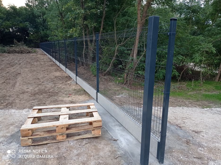 Ogrodzenie Panelowe 3d Panel 153+Podmurówka