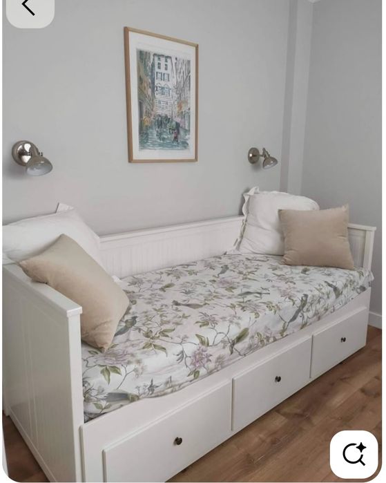 Cama hemnes ikea pode ser solteiro ou casal