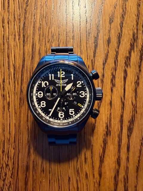 Zegarek Aviator Aircobra P45 chrono