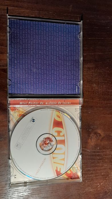 Cd O Clone com mini poster de o clone de Lucas