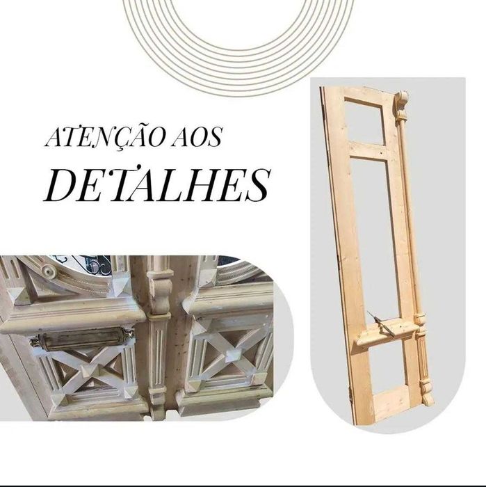 Portas Tradicionais em Madeira