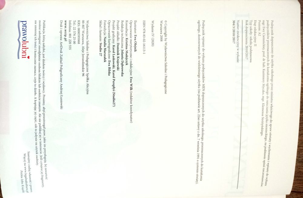 Język niemiecki podręcznik klasa 6 SP