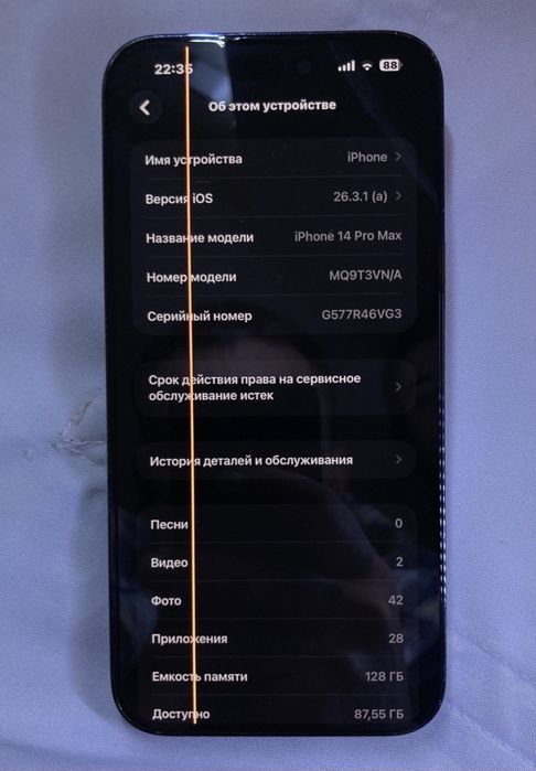 Iphone 14 pro max 128