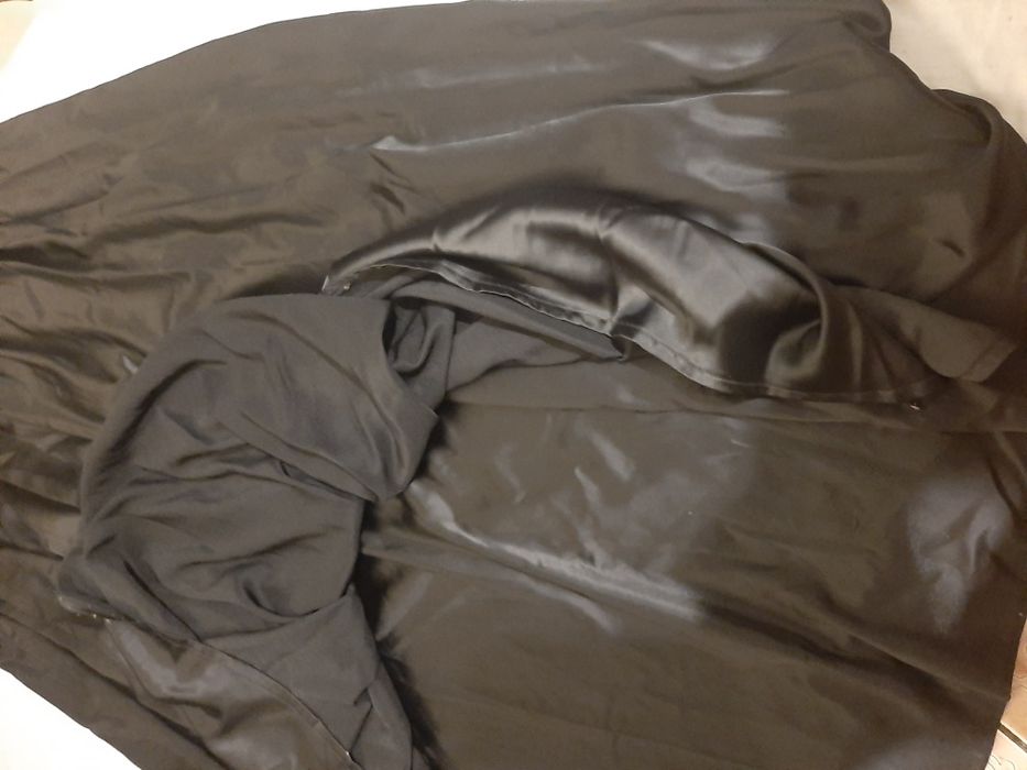 Suknia wieczorowa długa  czarna, 4XL