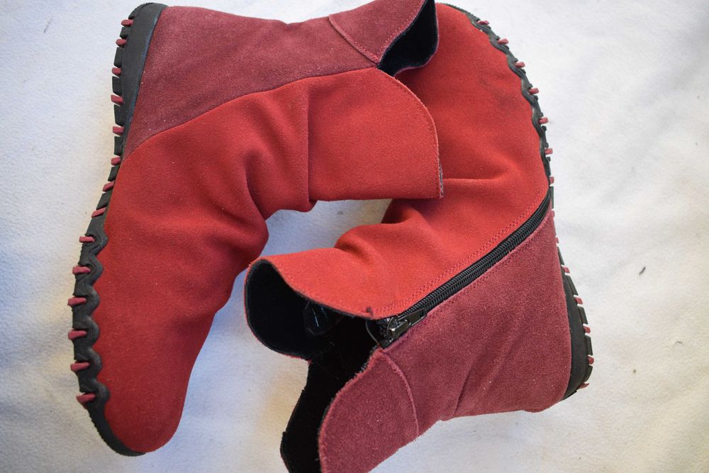 замшевые зимние ботинки полусапоги Bonprix р. 41 27 см