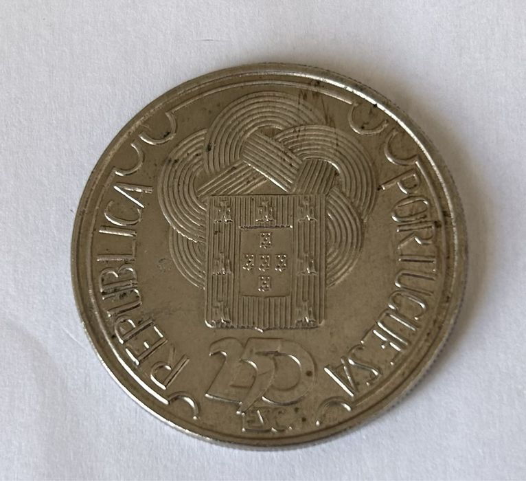 moeda 250 escudos jogos olímpicos seu