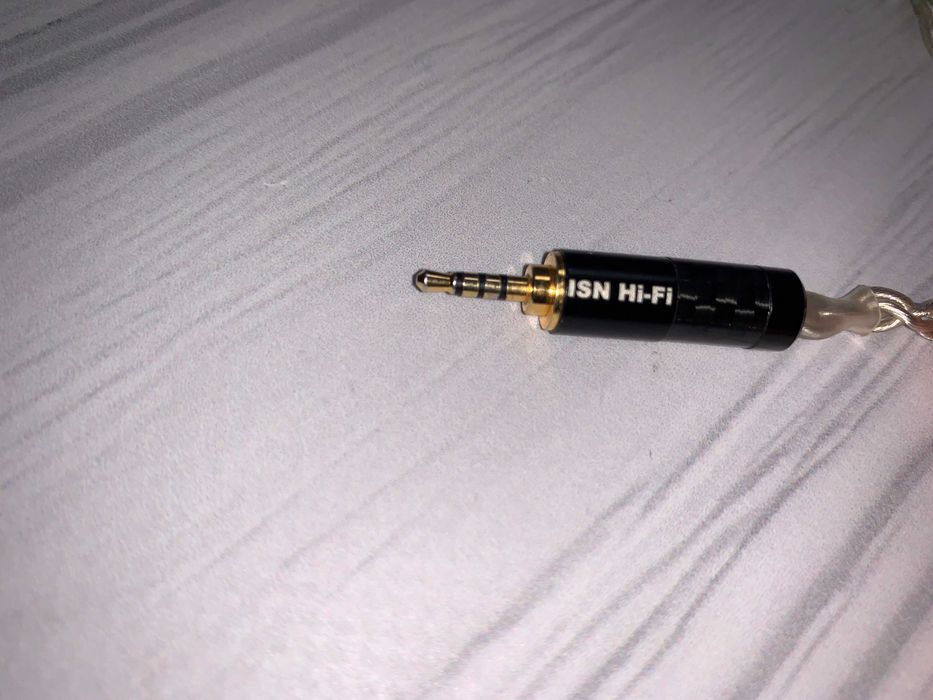 Cabo de auscultadores ISN Audio S4 MMCX – 2.5mm