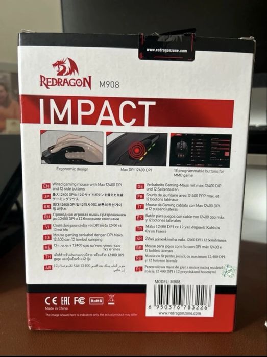 Mouse redragon novo
